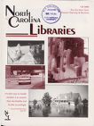 North Carolina Libraries, Vol. 58,  no. 3